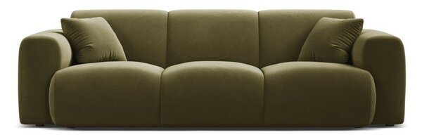 Кадифен диван в цвят каки 235 cm Molino – Micadoni