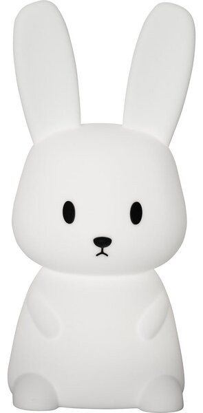Бяла LED детска нощна лампа Bunny – Star Trading