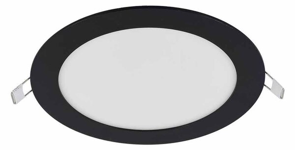 V КРЪГЪЛ LED ПАНЕЛ ЗА ВГРАЖДАНЕ ЧЕРЕН 4000K 12W