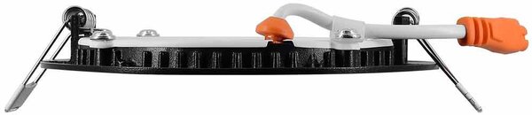 V КРЪГЪЛ LED ПАНЕЛ ЗА ВГРАЖДАНЕ ЧЕРЕН 4000K 6W