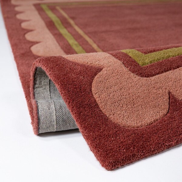 Бордо ръчно изработен вълнен килим 120x170 cm Lois – Flair Rugs