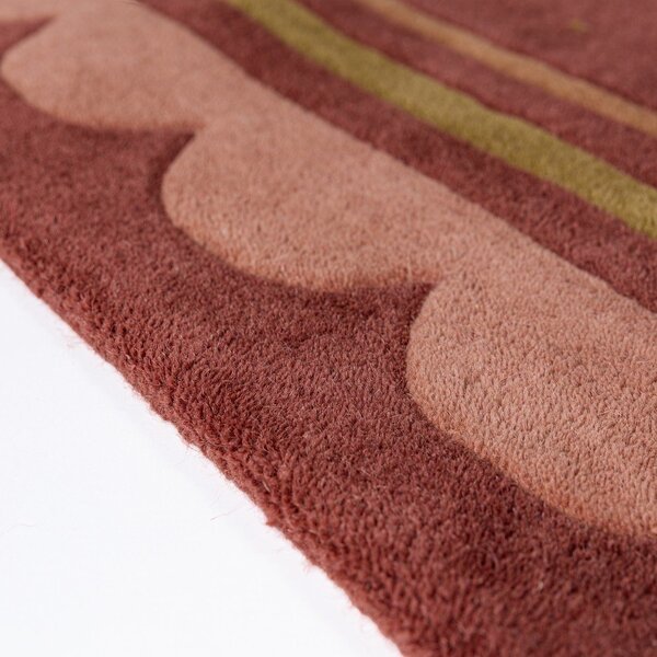 Бордо ръчно изработен вълнен килим 120x170 cm Lois – Flair Rugs