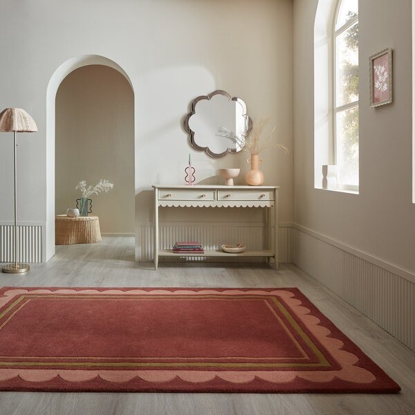 Бордо ръчно изработен вълнен килим 120x170 cm Lois – Flair Rugs