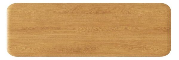 Конзолна маса от масивен дъб в естествен цвят 40x120 cm Charlotte – Micadoni