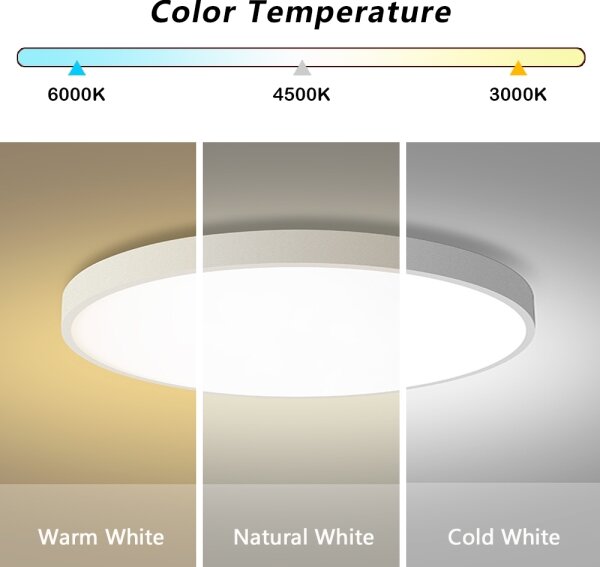 Brilagi - Димируемо LED осветително тяло POOL SMART 100W/230V Ø 80 cm Wi-Fi Tuya, бяло, с дистанционно управление