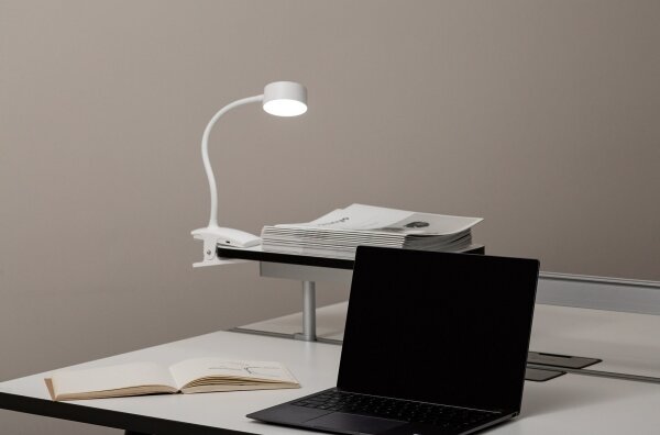 Top Light-LED сензорно регулируема настолна лампа с щипка BELLA LED/4,8W/5V 3000-6500K бяла