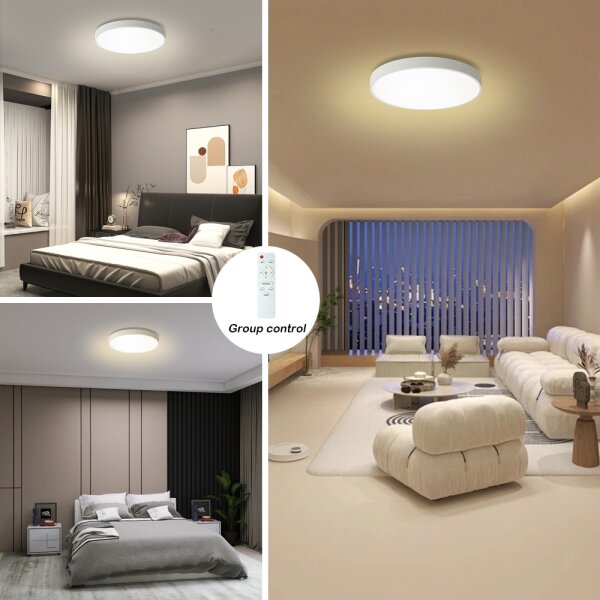 Brilagi - Димируемо LED осветително тяло POOL LED/60W/230V 3000-6000K Ø 60 cm бяло + ДУ