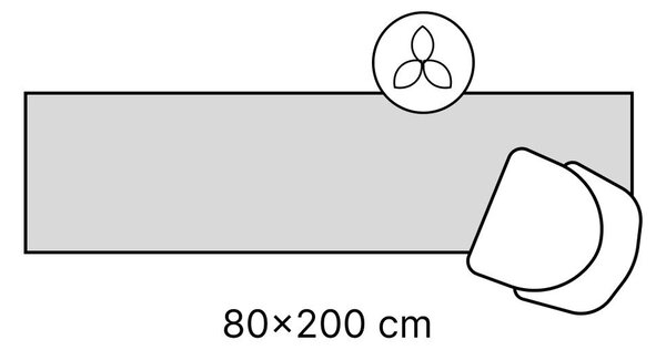 Ръчно изработена вълнена пътека 80x300 cm Cascade Wool – Flair Rugs