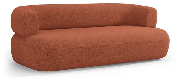 Теракотен диван от прежда с примки от букле 178 cm Jenny – Micadoni