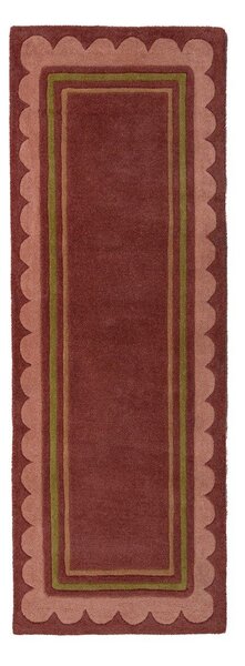 Бордо ръчно изработена вълнена пътека 80x230 cm Lois – Flair Rugs