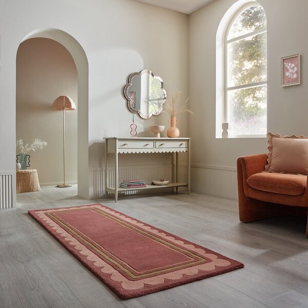 Бордо ръчно изработена вълнена пътека 80x230 cm Lois – Flair Rugs