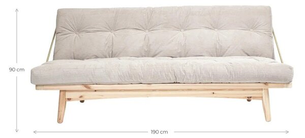 Променлив диван Karup Clear/Olive Green Folk - Karup Design