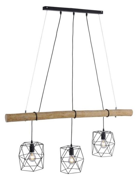 Leuchten Direkt 15503-18 - Пендел EDGAR 3xE27/60W/230V