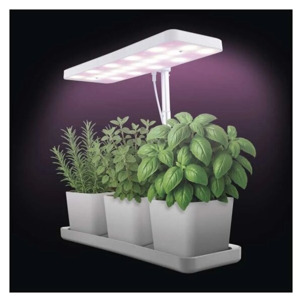 Димируема LED интериорна лампа за отглеждане на растения GROW LED/7W/5V