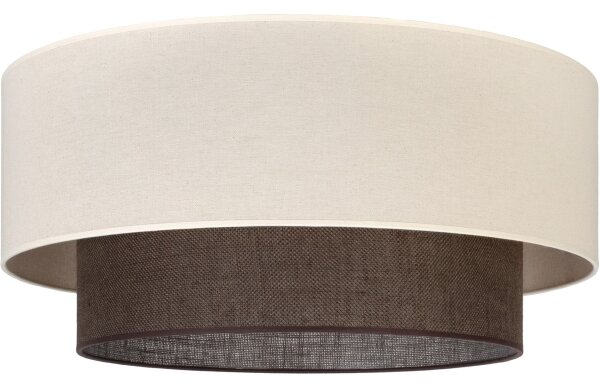 Brilagi - LED таванно осветително тяло BOHO STYLE 3xE27/15W/230V Ø 60 см кремаво/кафяво