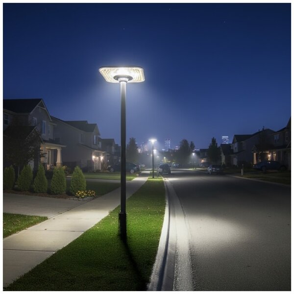 LED соларна улична лампа със сензор SOLSUMI LED/25W/3,2V IP54 24000 mAh + дистанционно управление
