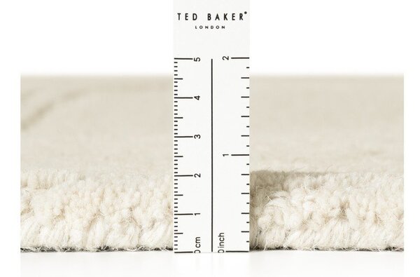 Кремав вълнен кръгъл килим ø 160 cm Kensington Victoria – Ted Baker