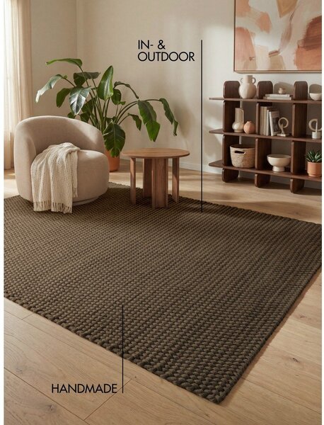Тъмнокафяв килим за открито и закрито 120x170 cm Southwark – Ted Baker