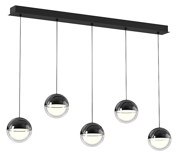 LED полилей на кабел ZIREA LED/30W/230V черен