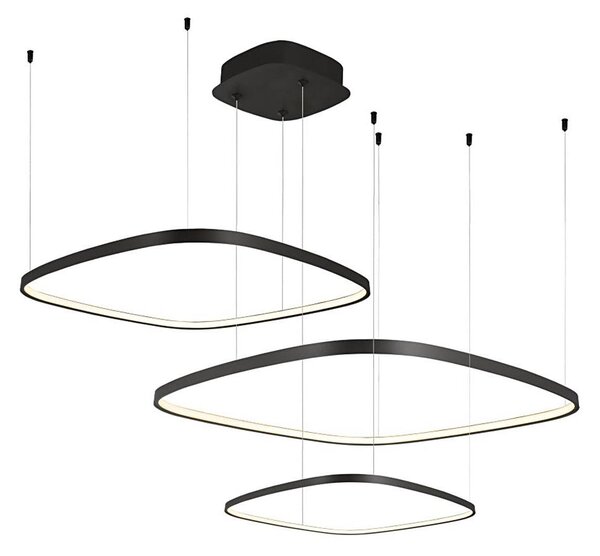 LED димируем полилей на кабел LORENZO LED/70W/230V 3000/4000/6000K черен + дистанционно управление