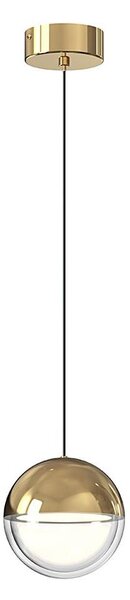LED полилей на кабел ZIREA LED/7W/230V златен