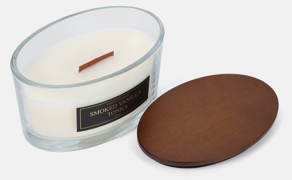 Sinsay - Ароматизирана свещ Smoked Vanilla Tonka - черeн