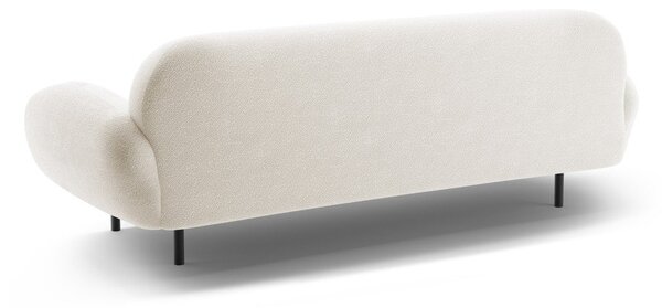 Бял диван от букле 208 cm Poppy – Micadoni
