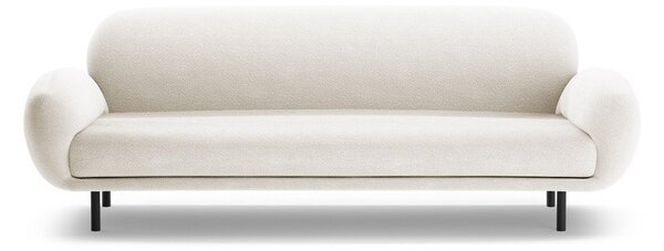 Бял диван от букле 208 cm Poppy – Micadoni