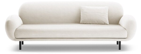 Бял диван от букле 208 cm Poppy – Micadoni