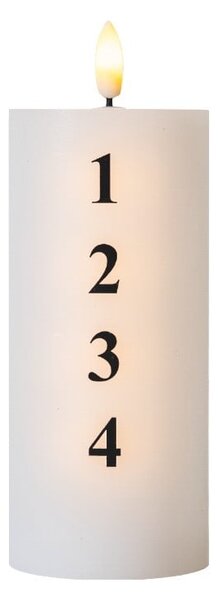 LED свещ на батерии (височина 15 cm) Sille Advent – Sirius