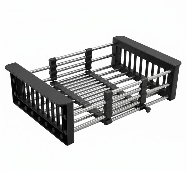 Телескопичен сушилник за мивка REA P14487 Black