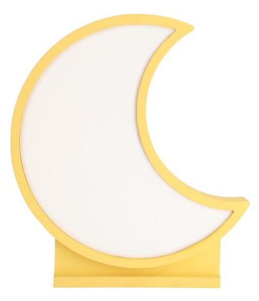 LED детска настолна лампа MOON LED/12W/230V жълта