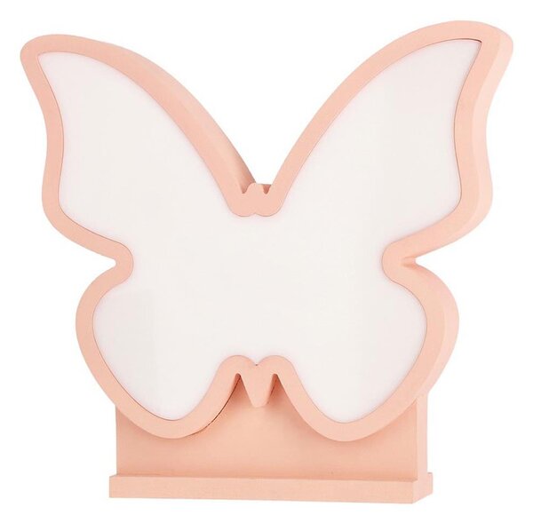 LED детска настолна лампа BUTTERFLY LED/14W/230V розова