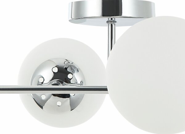 Плафонен полилей MADDIE 4xE14/5W/230V лъскав хром
