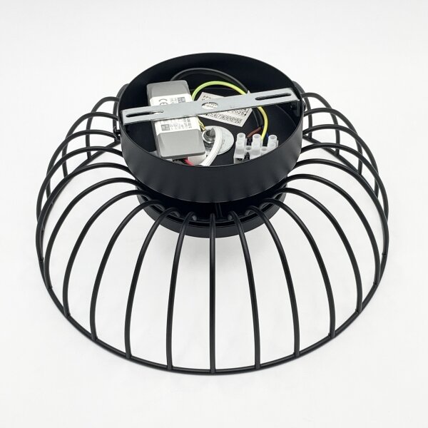 LED таванно осветително тяло BETSY LED/12W/230V Ø 25 см черно
