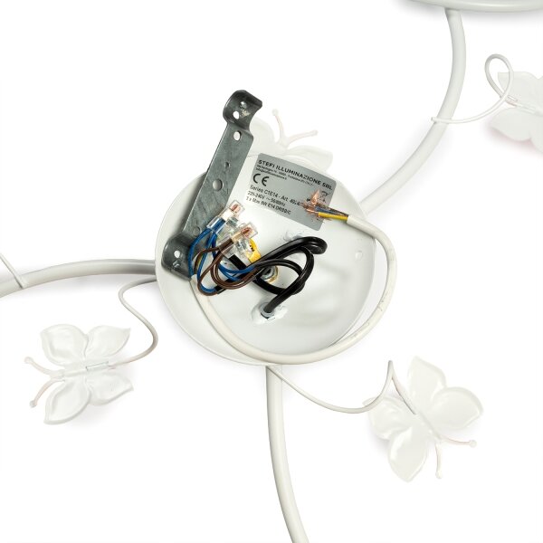 ONLI - Детски полилей за повърхностен монтаж BUTTERFLY 3xE14/6W/230V