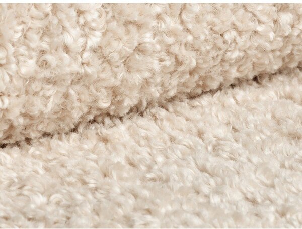 Бежов модулен ъглов диван от букле (ляв ъгъл) Bellis – Micadoni Home
