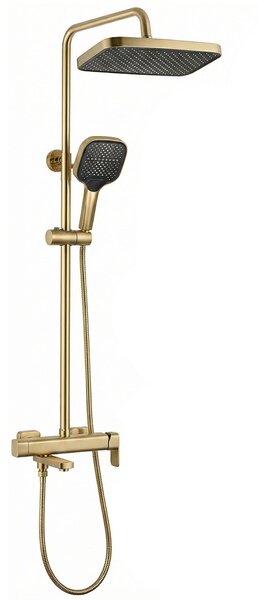 Комплект за душ Rea Arlo Brush Gold