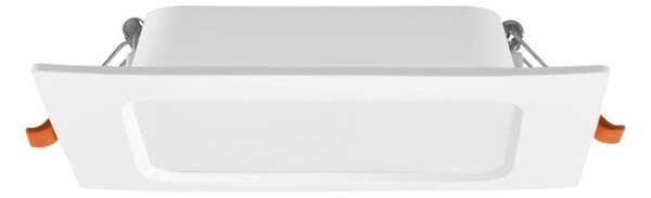 LED панел Videx VLE-DLBS-064, квадратен, 6W, 240V, 450lm, 4000K, бяла рамка, защита (IP20), бял