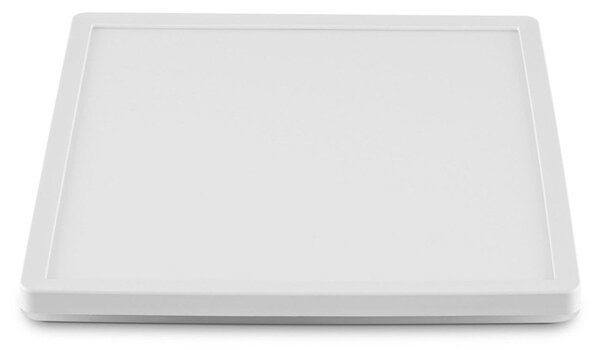 LED панел Videx VL-DL3S-244W, квадратен, 22W, 240V, 2400lm, 4000K, сива рамка, защита (IP20), сив