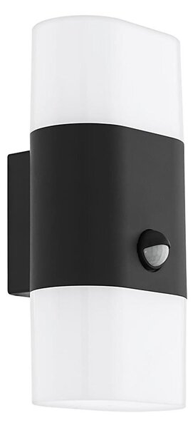 Eglo 97314 - LED Екстериорна Стенна лампа със сензор FAVRIA 1 2xLED/5,5W/230V IP44