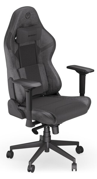 Геймърски стол Endorfy Scrim BK, до 120 kg, Class 4, PU кожа, memory пяна, дишаща материя, черен
