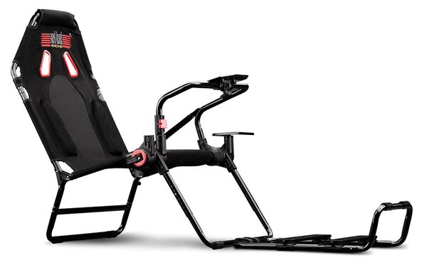Геймърски стол Next Level Racing GTLite, до 130kg, сгъваем, черен