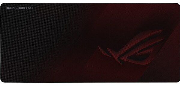 Подложка за мишка Asus ROG Scabbard II, гейминг, черна, 900 x 400 x 3 mm