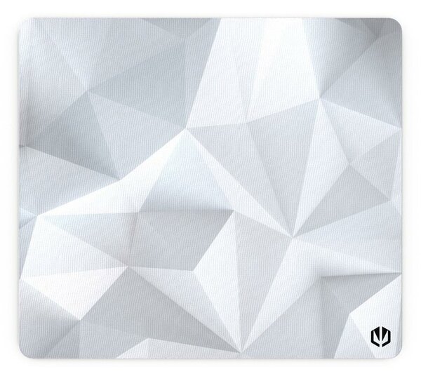 Подложка за мишка Endorfy Crystal Onyx White L, гейминг, бяла, 450 x 400 x 3 мм