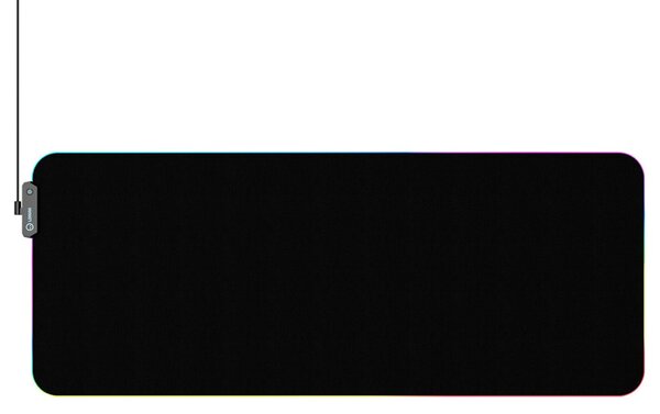 Подложка за мишка Lorgar Steller 919, гейминг, черна, 900 x 360 x 3 мм