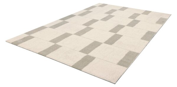 Бежов вълнен килим 160x240 cm Agnus Pavement – Agnella