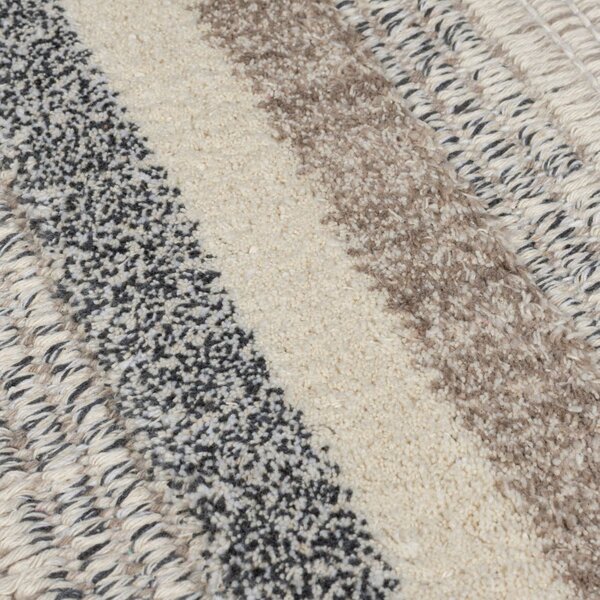 Сиво-бежов килим подходящ за пране 116x170 cm Everette – Flair Rugs