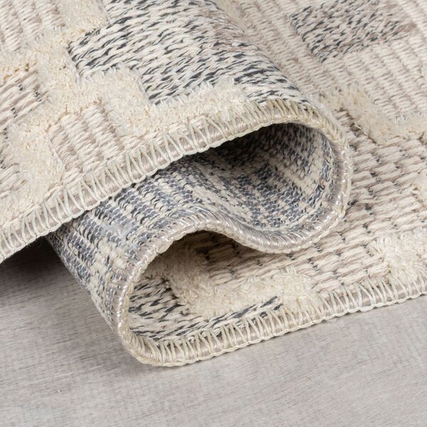 Сиво-бежов килим подходящ за пране 116x170 cm Graysen – Flair Rugs