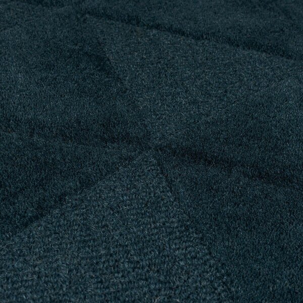 Тюркоазен ръчно изработен вълнен килим 120x170 cm Shard Teal – Flair Rugs